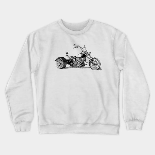 Trike Crewneck Sweatshirt by sibosssr